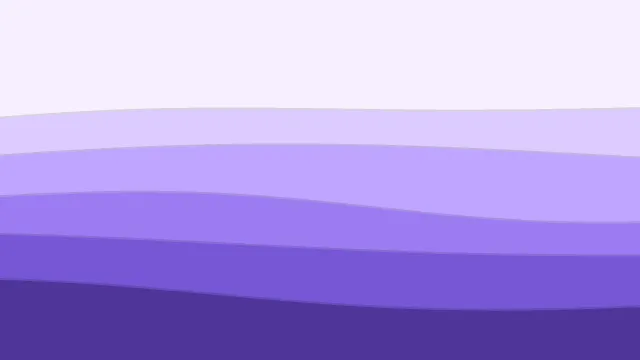Fond d'écran animé : vagues de couleur qui ondulent, lavande