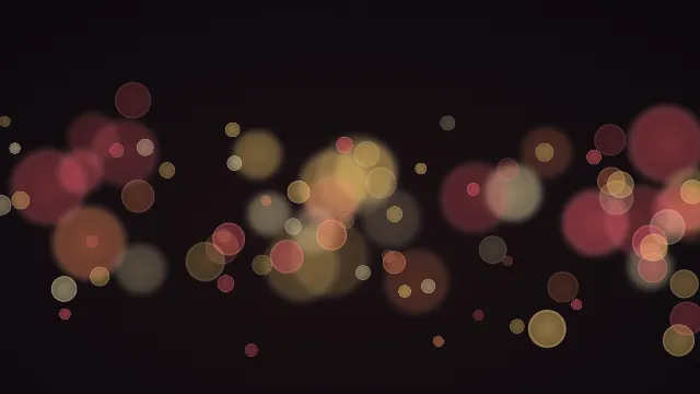 Fond d'écran lumières floues en bokeh, teintes guirlande