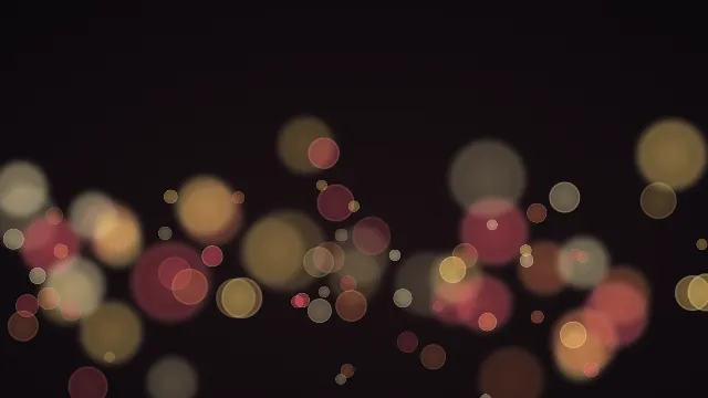 Fond d'écran lumières floues en bokeh, teintes guirlande