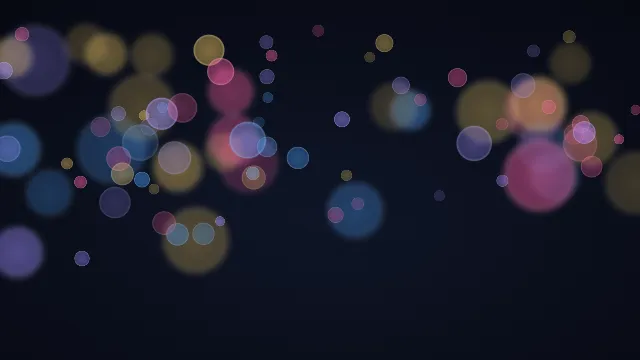 Fond d'écran lumières floues en bokeh, teintes ville
