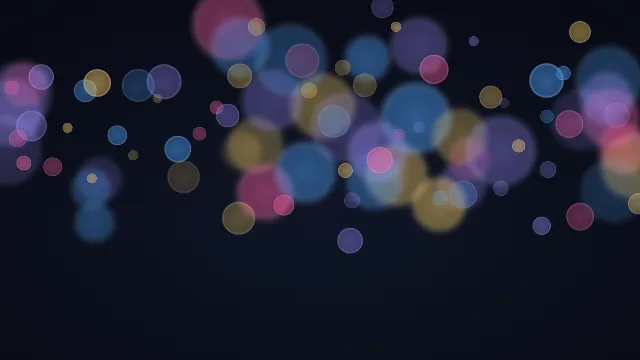 Fond d'écran lumières floues en bokeh, teintes ville