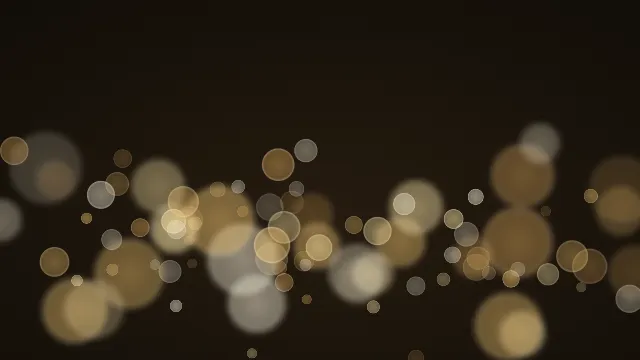 Fond d'écran lumières floues en bokeh, teintes champagne