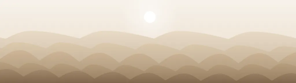 Fond d'écran dunes de sable en couches sous un soleil, teintes beige