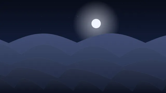 Fond d'écran dunes de sable en couches sous un soleil, teintes lune