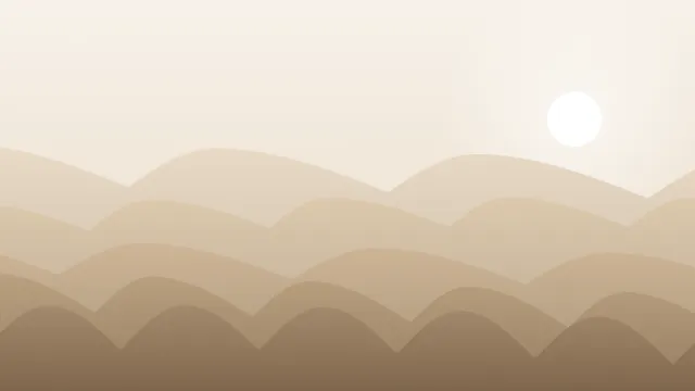Fond d'écran dunes de sable en couches sous un soleil, teintes beige