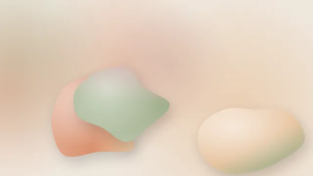 Fond d'écran formes fluides arrondies en dégradé, effet 3D, teintes argile
