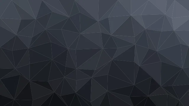 Fond d'écran mosaïque de triangles low poly en dégradé, teintes ardoise