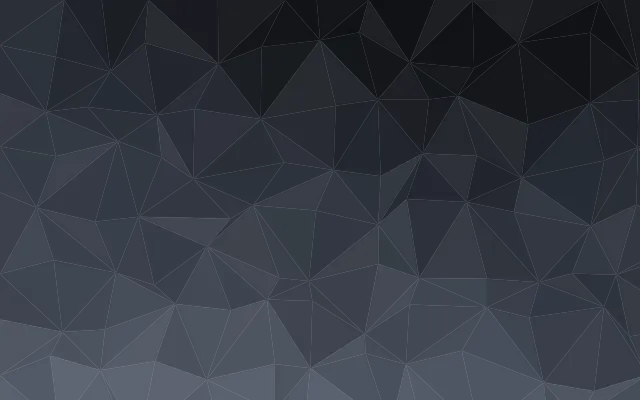 Fond d'écran mosaïque de triangles low poly en dégradé, teintes ardoise