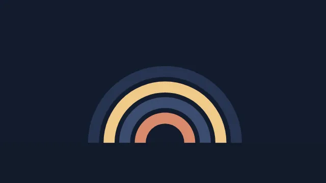 Fond d'écran composition minimaliste : formes simples sur fond uni, teintes nuit