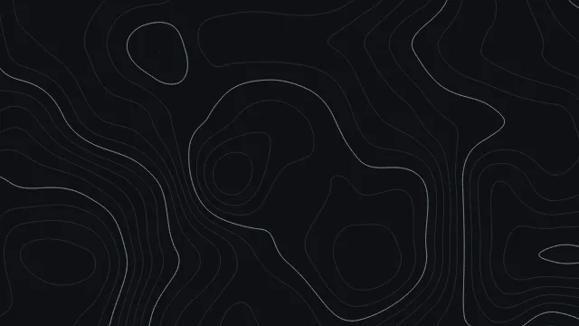 Fond d'écran lignes de niveau d’une carte topographique, teintes encre
