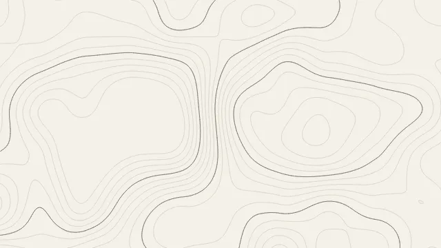 Fond d'écran lignes de niveau d’une carte topographique, teintes papier