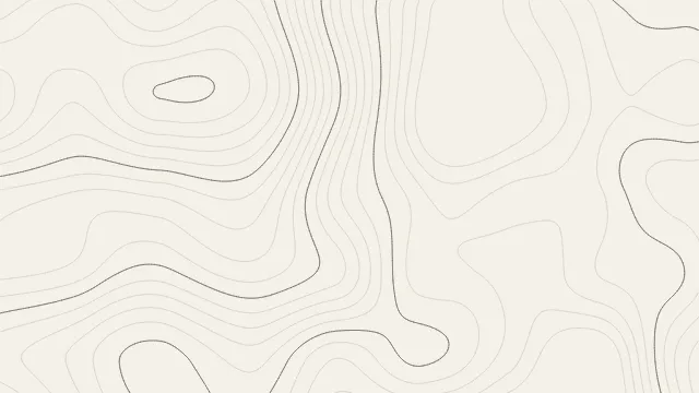 Fond d'écran lignes de niveau d’une carte topographique, teintes papier