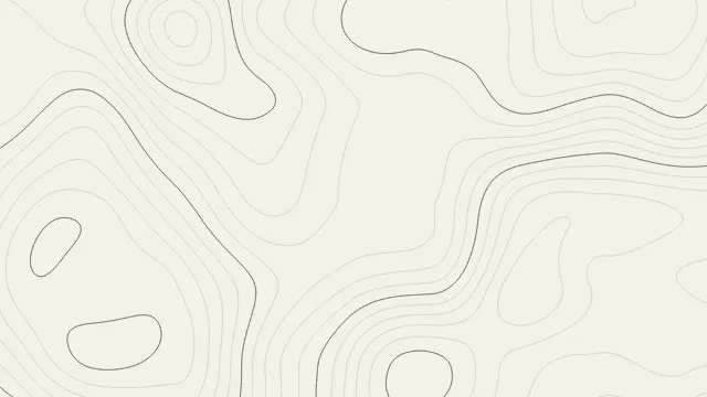 Fond d'écran lignes de niveau d’une carte topographique, teintes papier