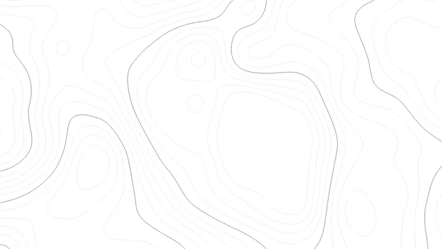 Fond d'écran lignes de niveau d’une carte topographique, teintes blanc