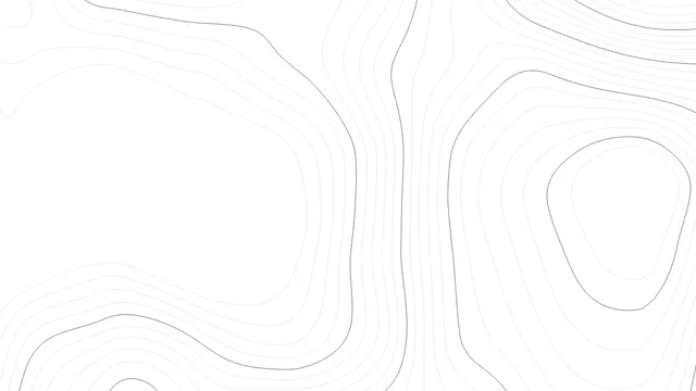 Fond d'écran lignes de niveau d’une carte topographique, teintes blanc