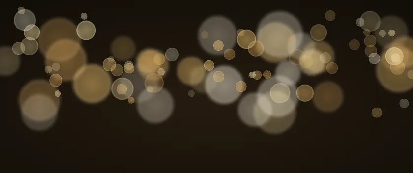 Fond d'écran lumières floues en bokeh, teintes champagne