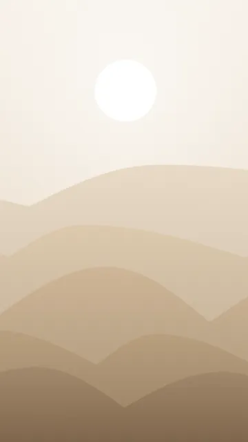 Fond d'écran dunes de sable en couches sous un soleil, teintes beige