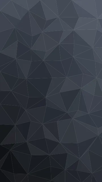 Fond d'écran mosaïque de triangles low poly en dégradé, teintes ardoise