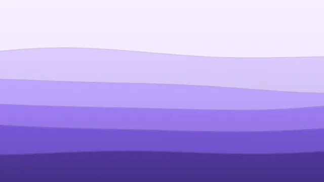 Fond d'écran vagues superposées en aplats de couleur, teintes lavande