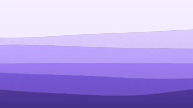 Fond d'écran vagues superposées en aplats de couleur, teintes lavande